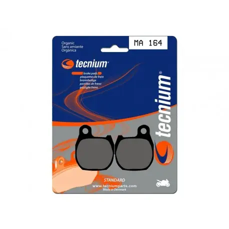 Usine Directe Plaquettes de frein moto route organique TECNIUM MA164