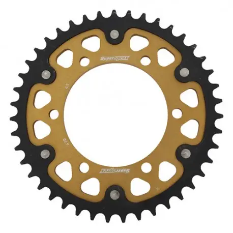 Couronne de transmission moto stealth or KAWASAKI ZX6R ER6 Z650 Z750 Z800 Z800E ZX10R Top Vente