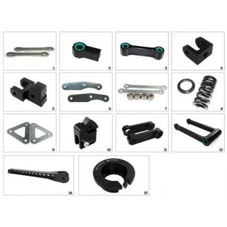 KIT rabaissement moto BMW F800R F800GT -30mm Quantité Limitée