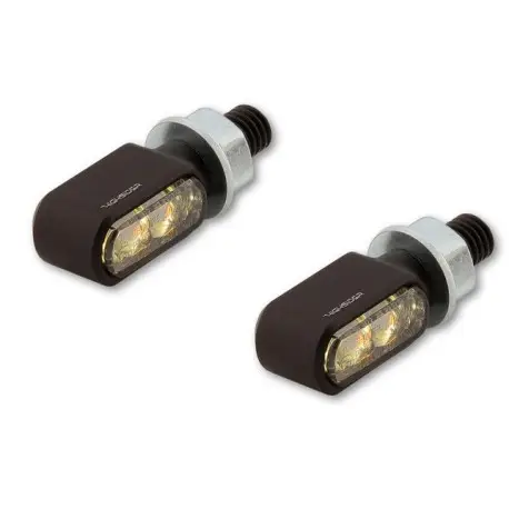 Clignotants LED HIGHSIDER Little Bronx 2en1 - clignotant / feu de position avant Prix Cassé