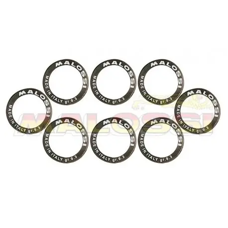Prix Cassé Jeu de galets MALOSSI 28,2x19,9mm 28gr - 8 pièces pour scooter