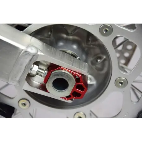 Réduction Tendeur de chaîne SCAR rouge Honda CR CR-F