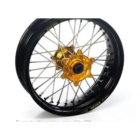 Roue arrière complète supermotard HAAN WHEELS SUZUKI RMZ 250 RMZ 450 17x5,00x36T Soldes