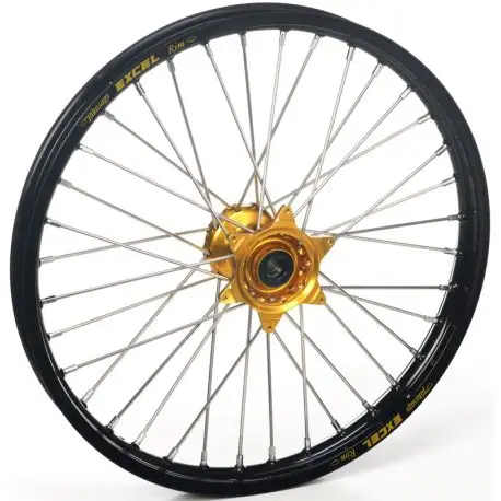 Roue avant complète HAAN WHEELS Tubeless 21x2,15x36T HONDA CRF L AFRICA TWIN Authentique