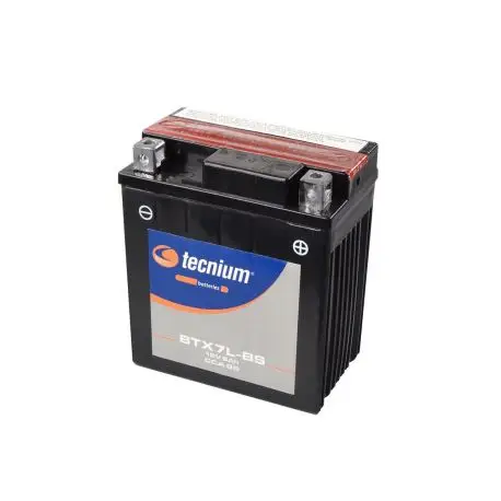 Produit De Marque Batterie moto Tecnium 12 volts sans entretien YTX7L-BS