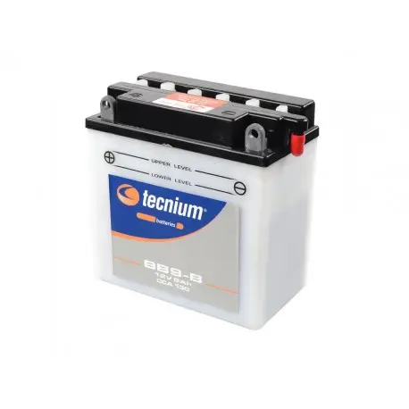 Batterie moto Tecnium 12 volts YB9-B Dernier Modèle