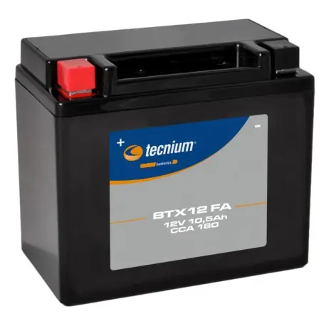 Batterie moto Tecnium 12 volts sans entretien activé d'usine YTX12-BS BTX12-BS Achetez Aujourd’hui