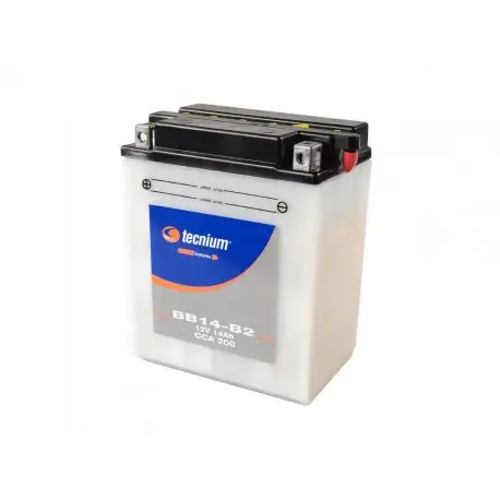 Batterie moto Tecnium 12 volts YB14-B2 BB14-B2 Remise