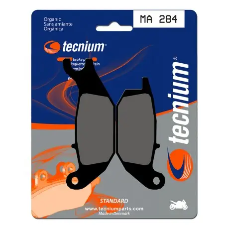 Plaquettes de frein route organique TECNIUM MA284 Retour Gratuit