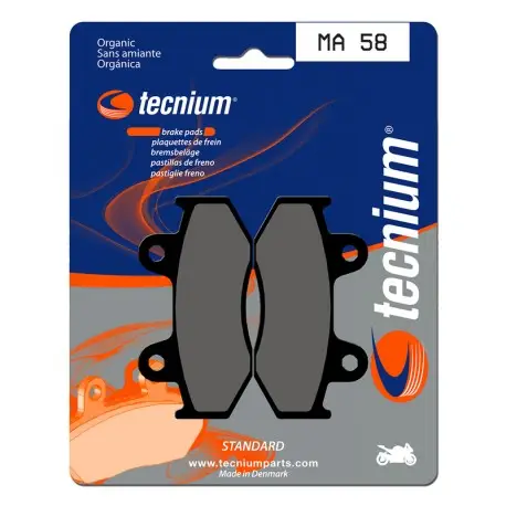 Plaquettes de frein route organique TECNIUM MA58 Achetez Aujourd’hui