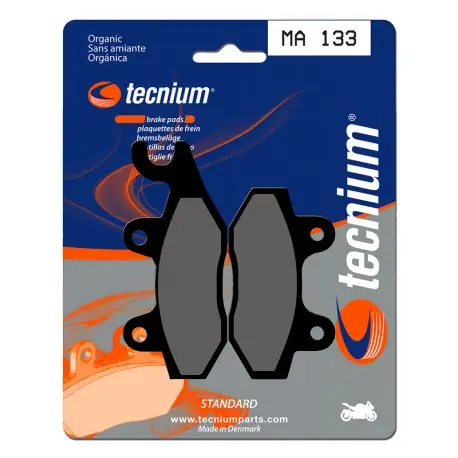 Plaquettes de frein organique moto MA133 Bon Marché