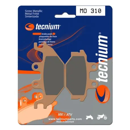 Offre Exclusive Plaquettes de frein métal fritté MX / Quad TECNIUM MO310
