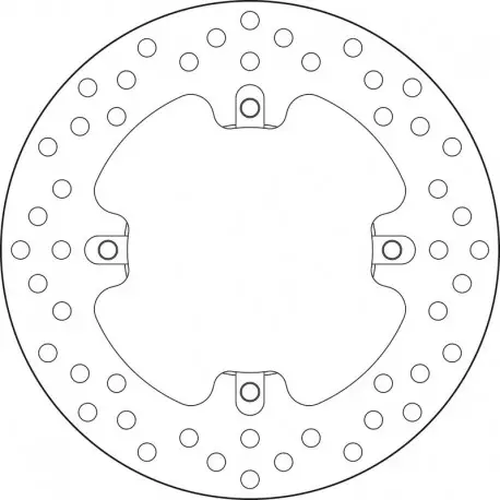 Prix Réduit Disque de frein moto BREMBO ORO 68B407J2