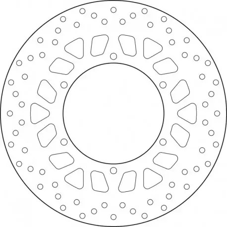 Vente Flash Disque de frein BREMBO Oro 68B407M4