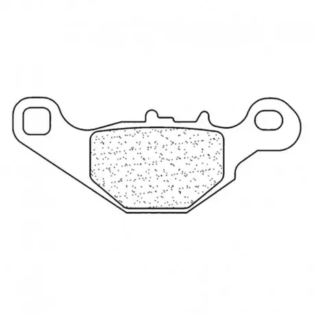 Plaquettes de frein CL BRAKES Scooter métal fritté 3051SC Meilleure Vente