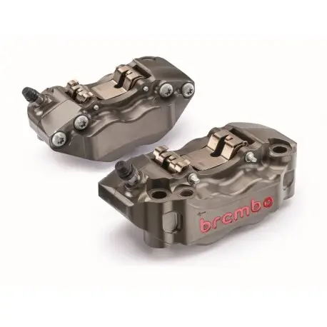 Paire étriers BREMBO UPGRADE - 108mm/P4 30/34 (avec plaquettes) Vente Directe