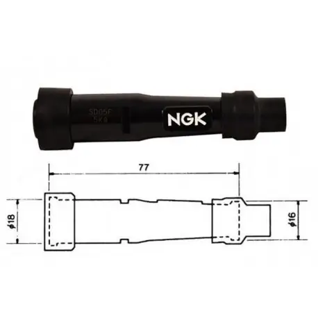 Achat Immédiat Anti-parasite moto NGK SB10E