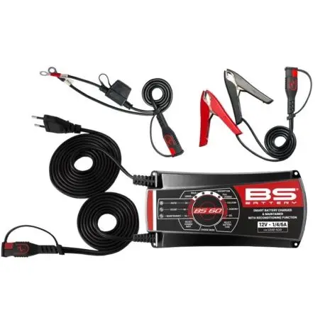 Chargeur de batterie pro-intelligent BS BATTERY BS60 12V 1 / 4/ 6A Meilleur Choix