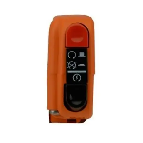 Livraison Gratuite Commodo électrique droit Tommaselli orange avec interrupteur