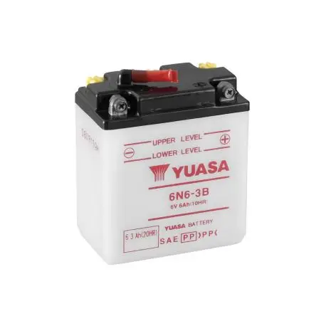Achat Immédiat Batterie moto YUASA 6N6-3B