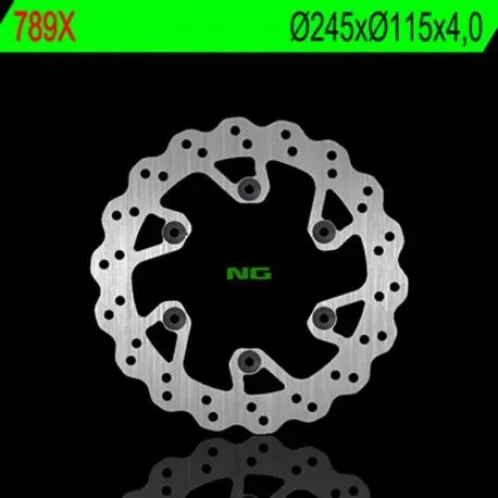 Disque de frein moto wave NG 789X Meilleur Choix