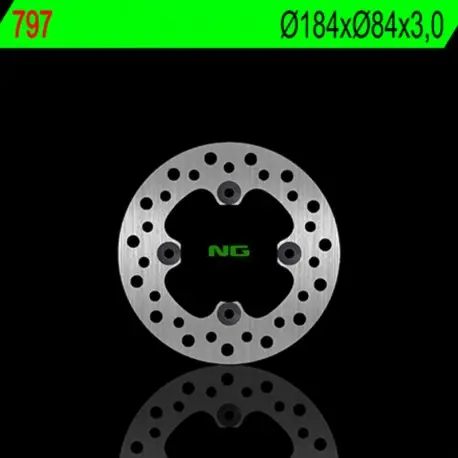 Disque de frein moto NG 797 Seulement Aujourd’hui