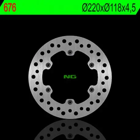 Disque de frein moto NG 676 Promotion Saisonnière