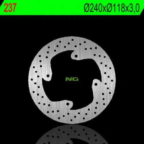 Disque de frein moto NG 237 Nouveauté
