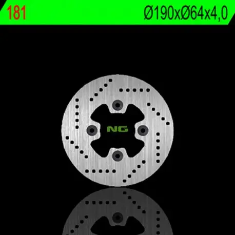 Prix Bas Disque de frein NG 181 Rond Fixe
