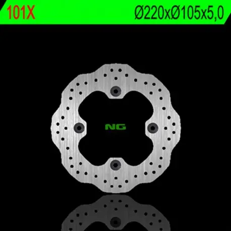 Disque de frein NG 101X Wave Fixe Meilleure Vente