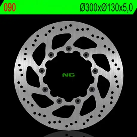 Commander Vite Disque de frein NG 090 Rond Fixe