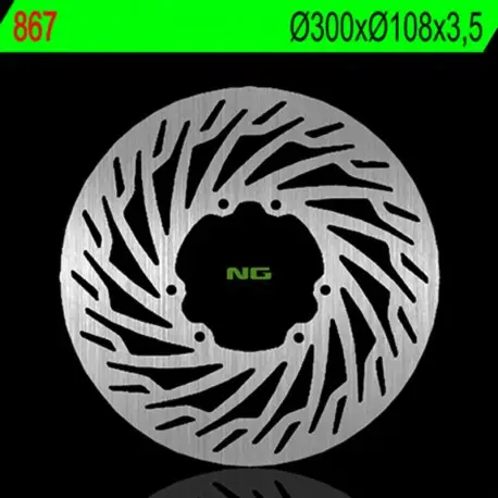 Expédition Rapide Disque de frein NG 867 Rond Fixe