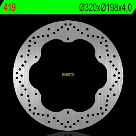 Prix Promo Disque de frein NG 419 Rond Fixe