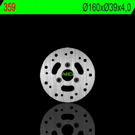 Commander Vite Disque de frein NG 359 Rond Fixe