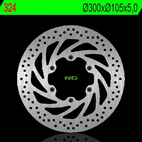 Marque Disque de frein NG 324 Rond Fixe