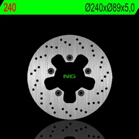 Prix Réduit Disque de frein NG 240 Rond Fixe