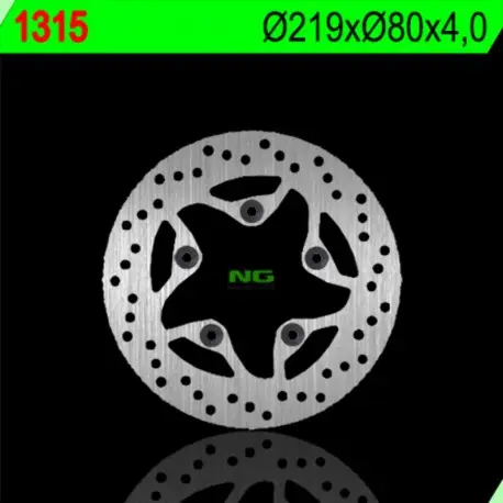 Offre Du Jour Disque de frein NG 1315 Rond Fixe
