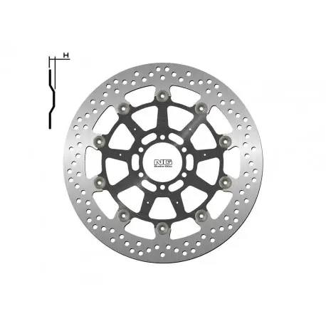 Meilleure Vente Disque de frein NG BRAKE DISC Flottant - 1538G
