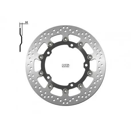 Achat Immédiat Disque de frein NG BRAKE DISC Flottant 1708G