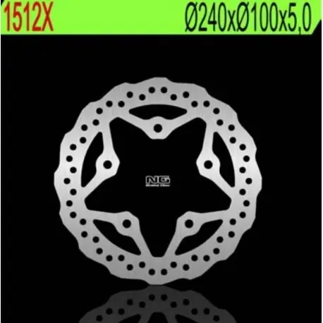 Disque de frein NG BRAKE DISC Pétale fixe 1512X Meilleure Vente