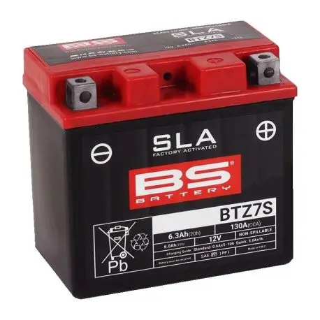 Bon Plan Batterie moto BS BATTERY SLA sans entretien activée usine BTZ7S