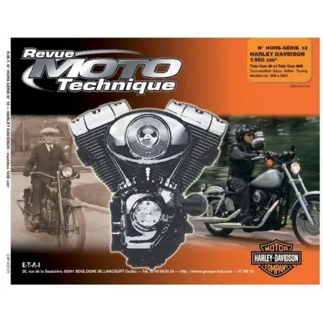 REVUE MOTO TECHNIQUE HARLEY-DAVIDSON TWIN CAM 88 Expédition Rapide
