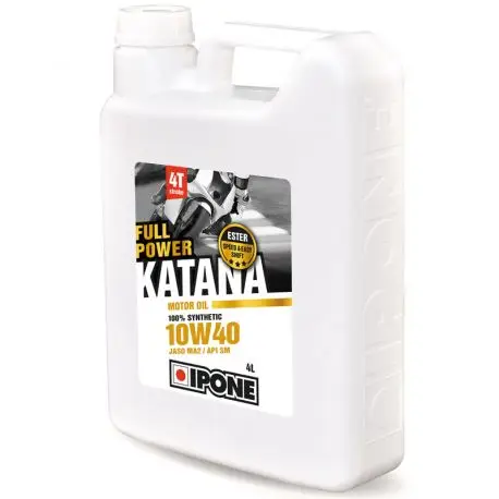 Expédié Aujourd’hui Huile moteur Ipone FULL POWER KATANA 10W40 100% synthése 4 LITRES