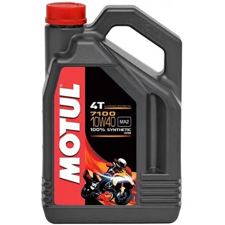 Vente Flash Huile MOTUL 7100 100% synthèse 10w40 4 litres