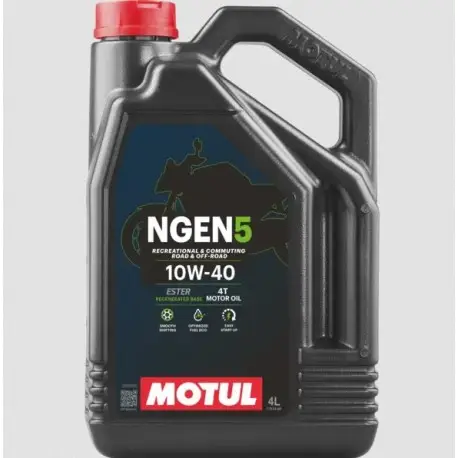 Huile Motul NGEN 5 10w40 4 Litres équivalent MOTUL 5100 Retour Gratuit