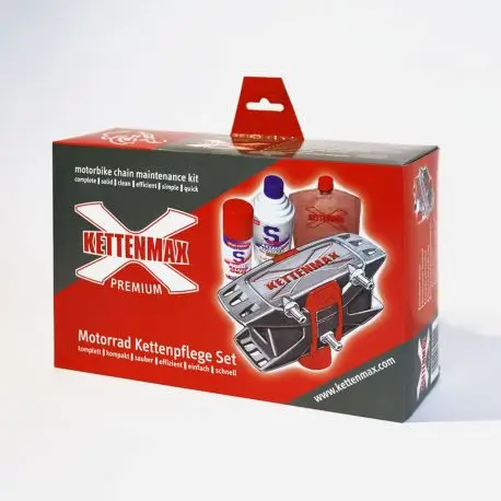 Super Prix Kit nettoyage chaine de transmission Kettenmax Premium Rouge