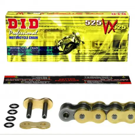 Jusqu’à Épuisement Des Stocks Chaine moto DID 525 X 118 maillons