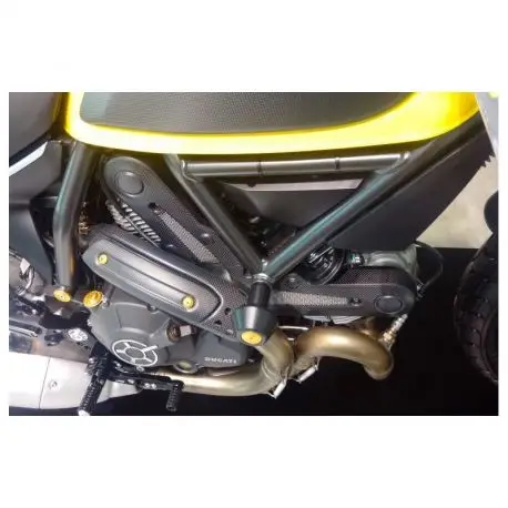 Caches courroie carbone DUCATI SCRAMBLER 800 Solde