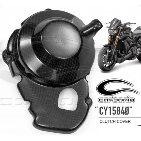 Protection carter embrayage carbone YAMAHA MT-09 2014-2016 Retour Gratuit
