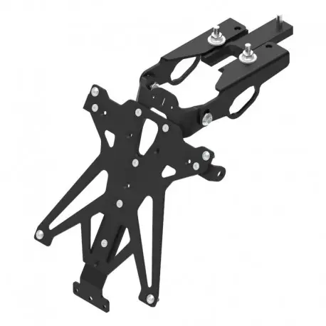 Support de plaque LIGHTECH réglable KAWASAKI ER6-N 2012-2016 Certifié